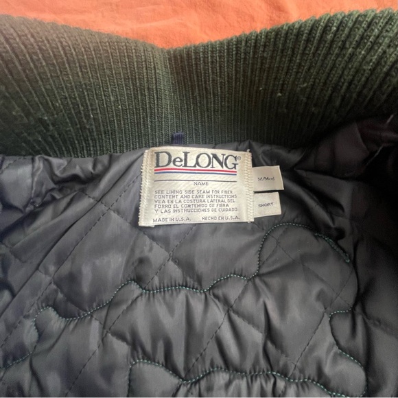 Vintage Delong Varsity Letterman Jacket Peoria Panthers 97 - Picture 10 of 15